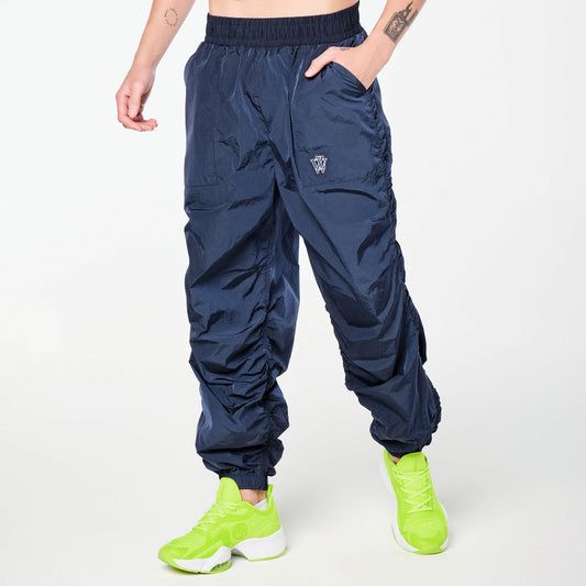 Zumba® Prep Woven Track Pants - Let's Go Indigo