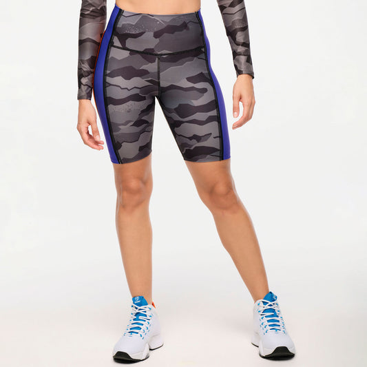 Zumba® Explore High Waisted Biker Shorts