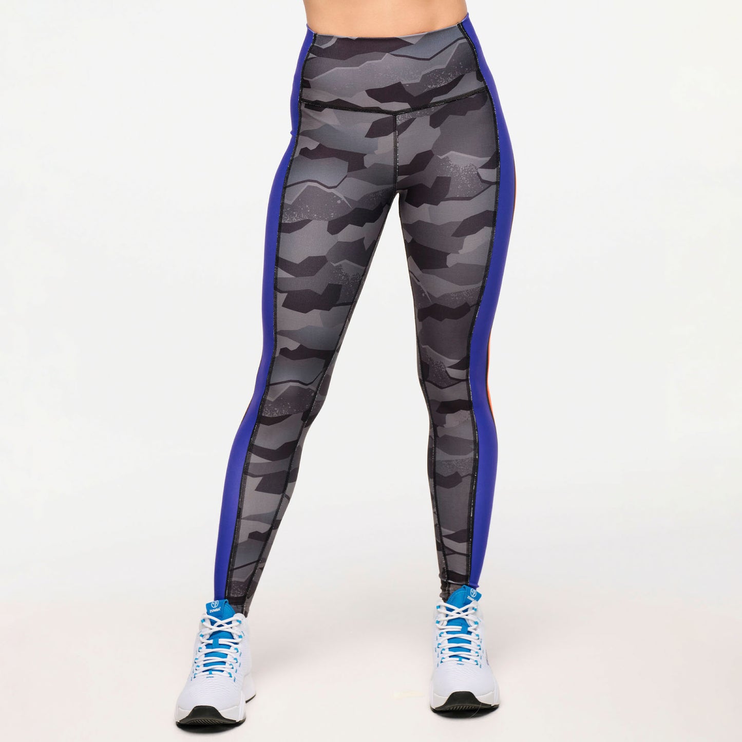 Zumba® Explore High Waisted Ankle Leggings With Side Panels