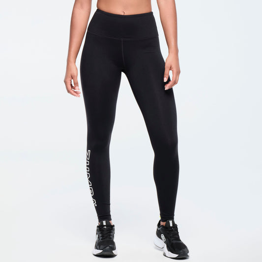 COMING SOON Funscape High Waisted Ankle Leggings - Bold Black