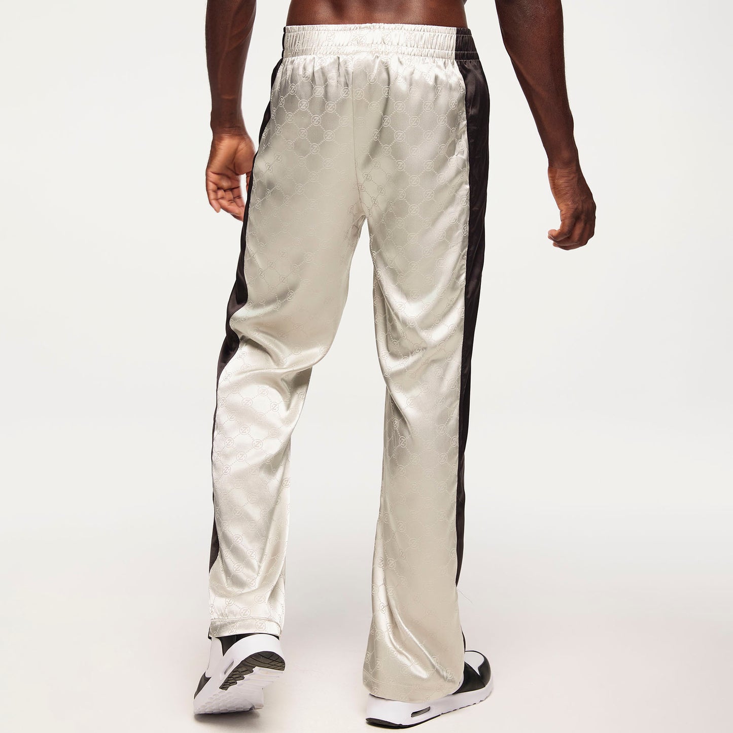 Zumba® Runway Straight Leg Track Pants - Silver