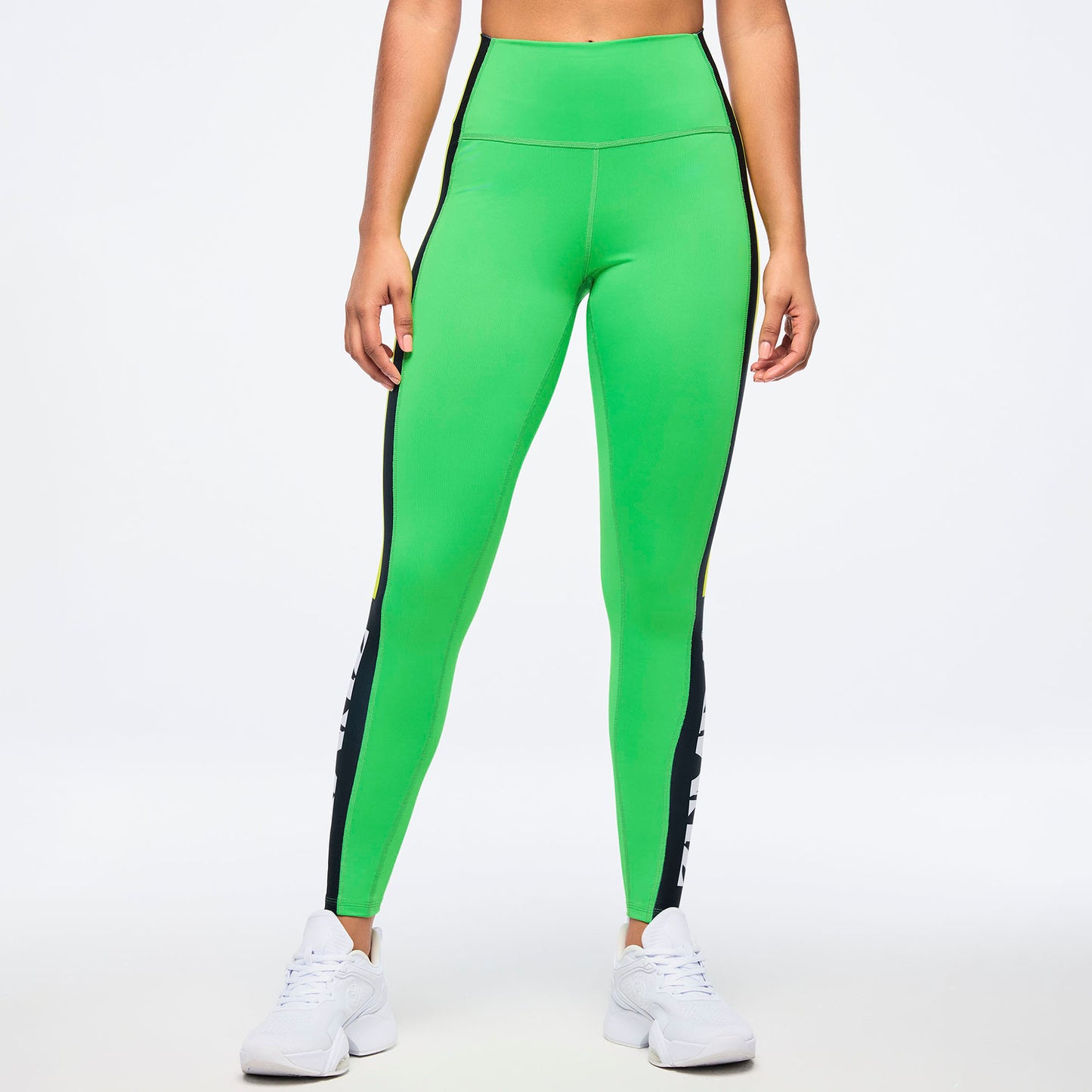 Zumba® Haus High Waisted Ankle Leggings With Side Panel