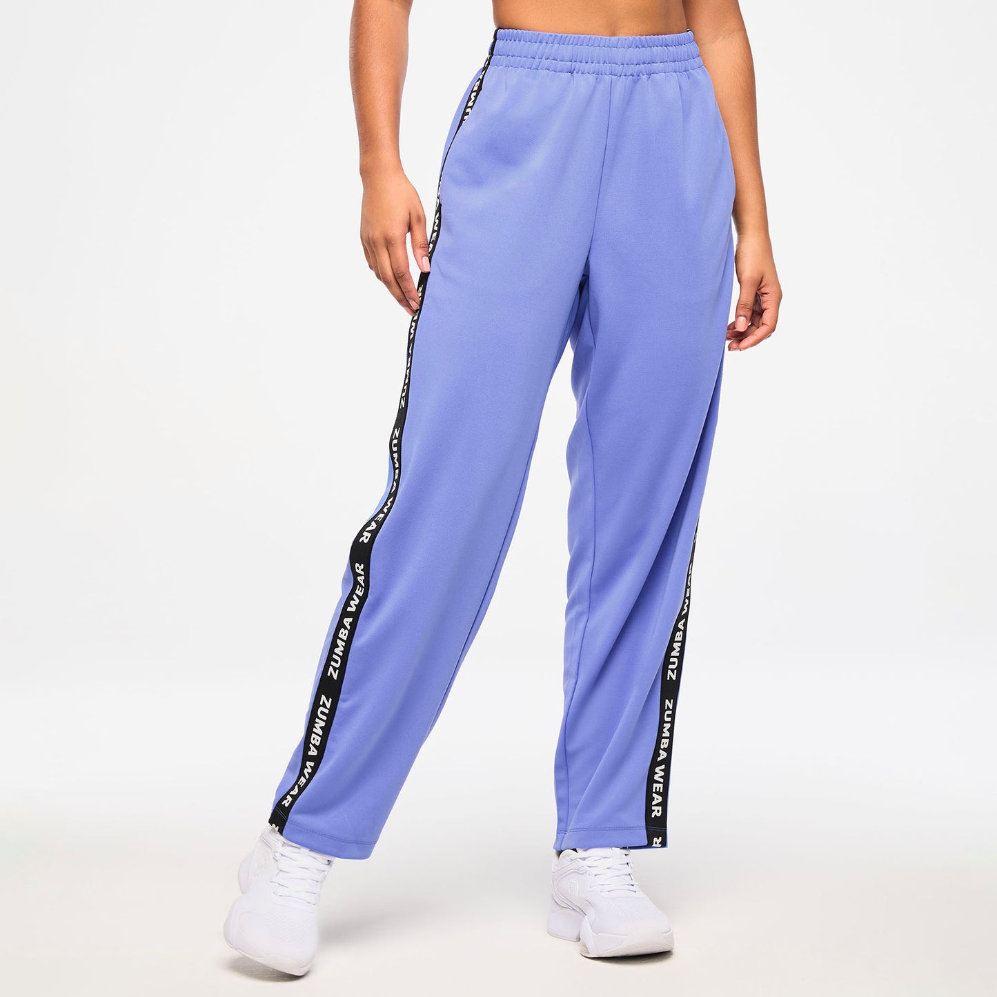 Zumba® Haus Straight Leg Track Pants - Purple