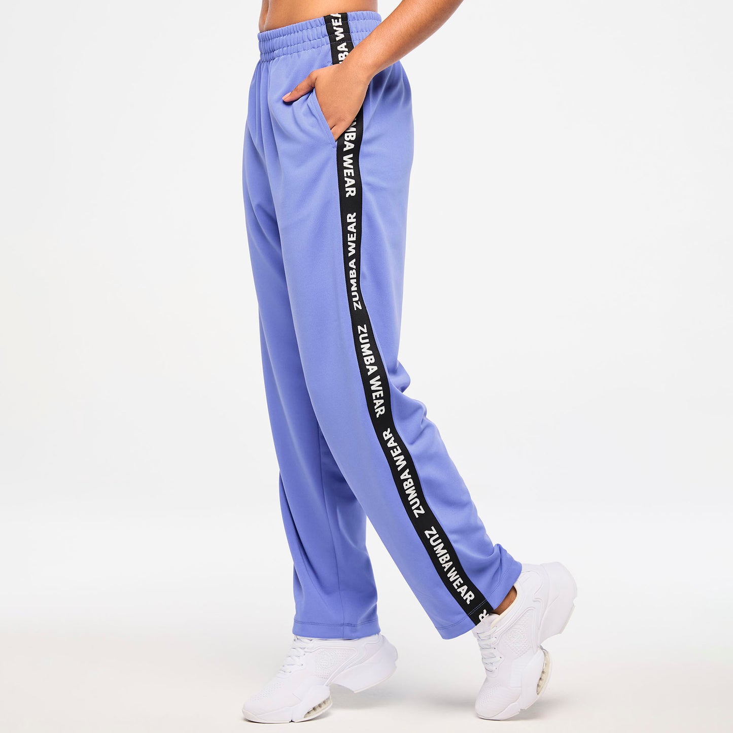 Zumba® Haus Straight Leg Track Pants - Purple