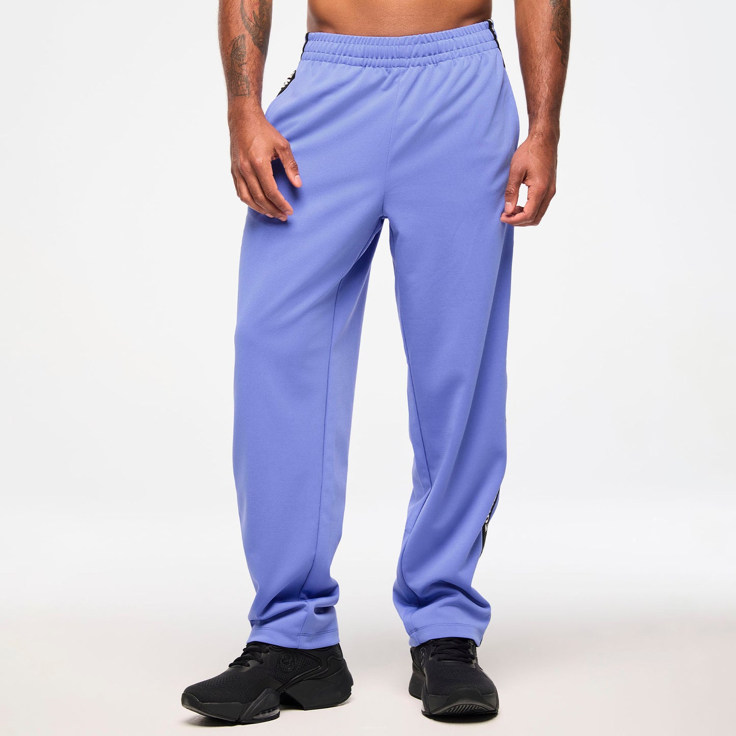 Zumba® Haus Straight Leg Track Pants - Purple