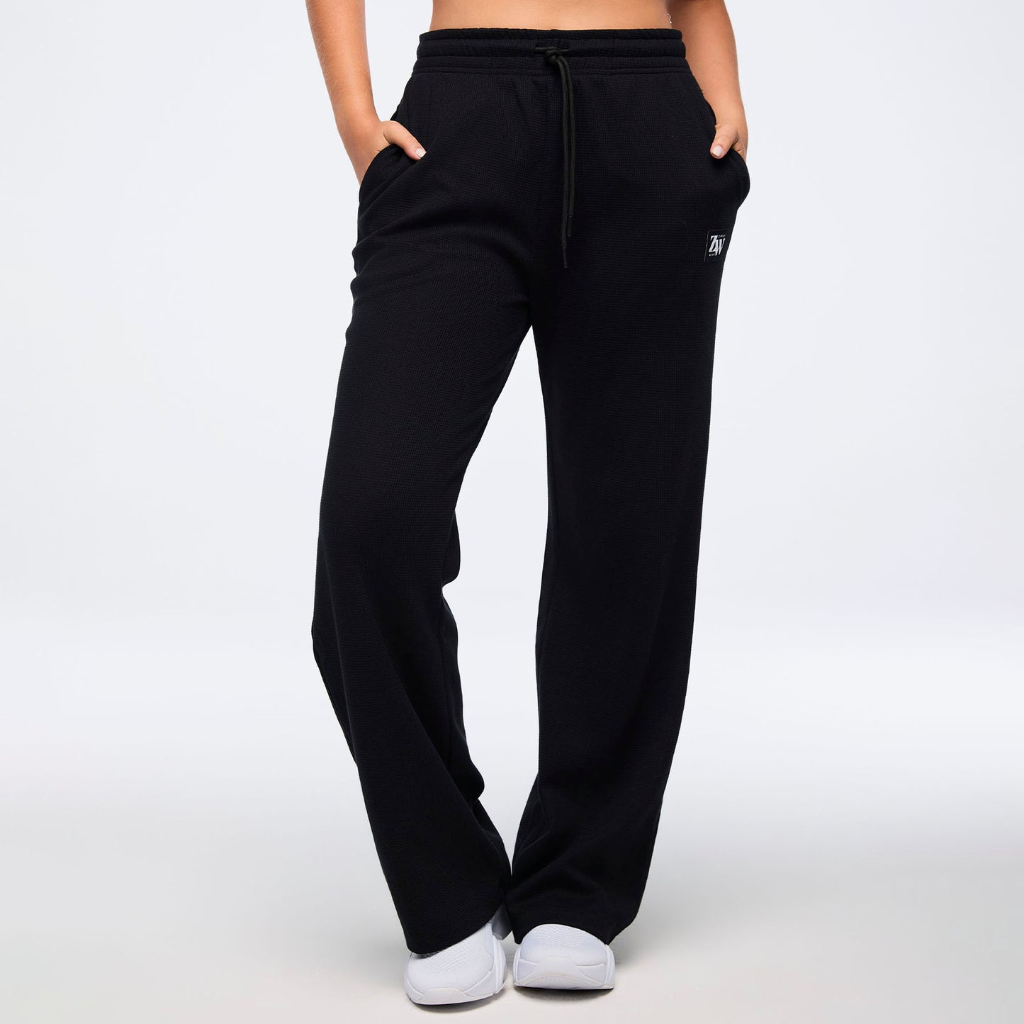 Zumba® Haus Waffle Track Pants - Black