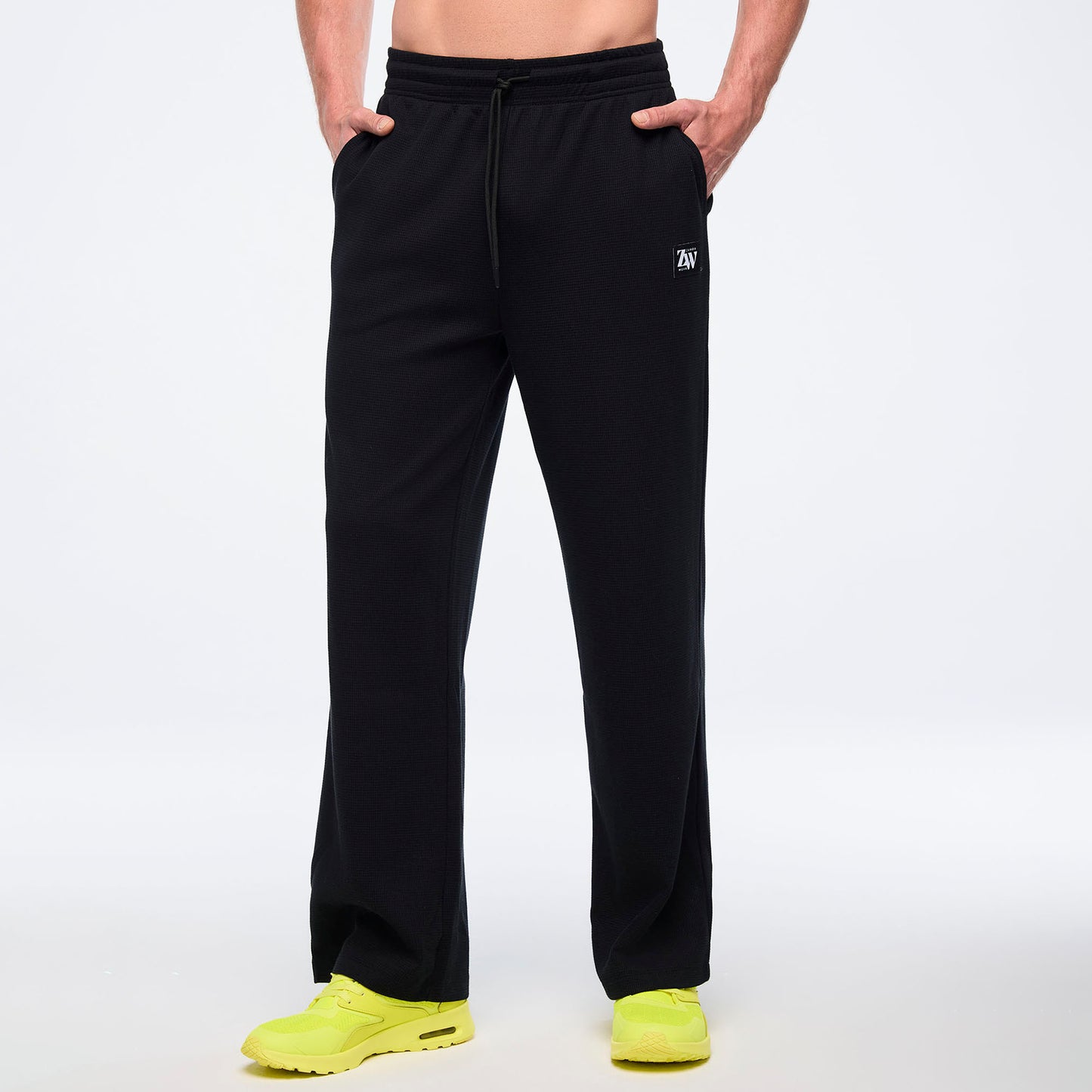 Zumba® Haus Waffle Track Pants - Black