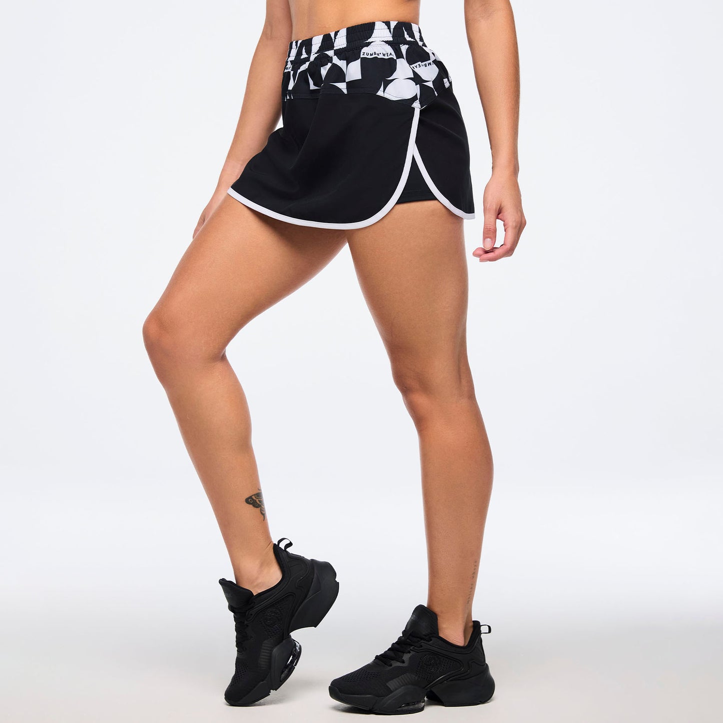 Zumba® Haus Color Blocked Woven Skort