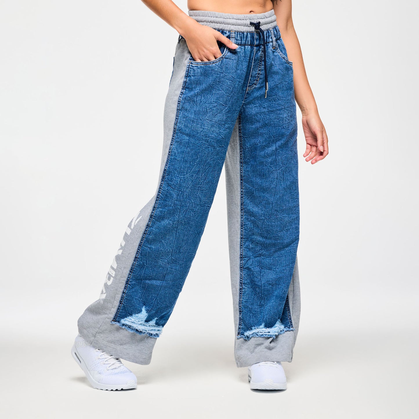 ***LOW INVENTORY*** Blue Jean Denim Sweatpants