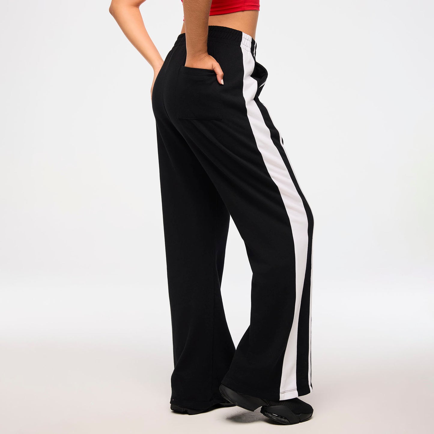 Zumba® Haus Wide Leg Sweatpants With Side Panel