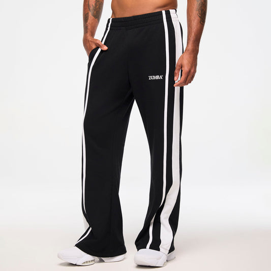 Zumba® Haus Wide Leg Sweatpants With Side Panel