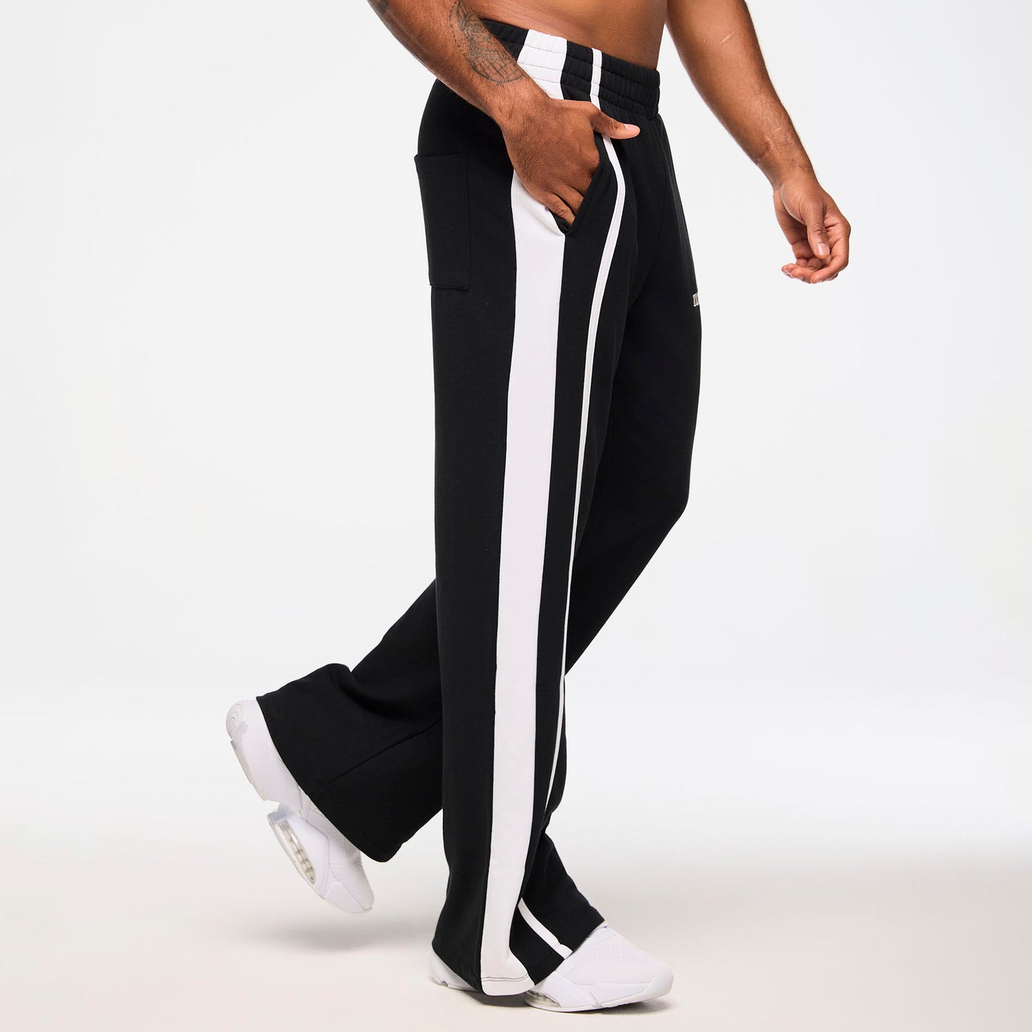 Zumba® Haus Wide Leg Sweatpants With Side Panel