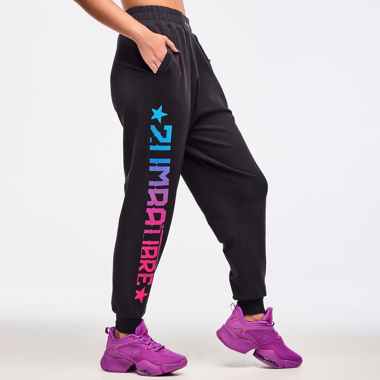 Zumba® Libre Knit Drop Crotch Joggers