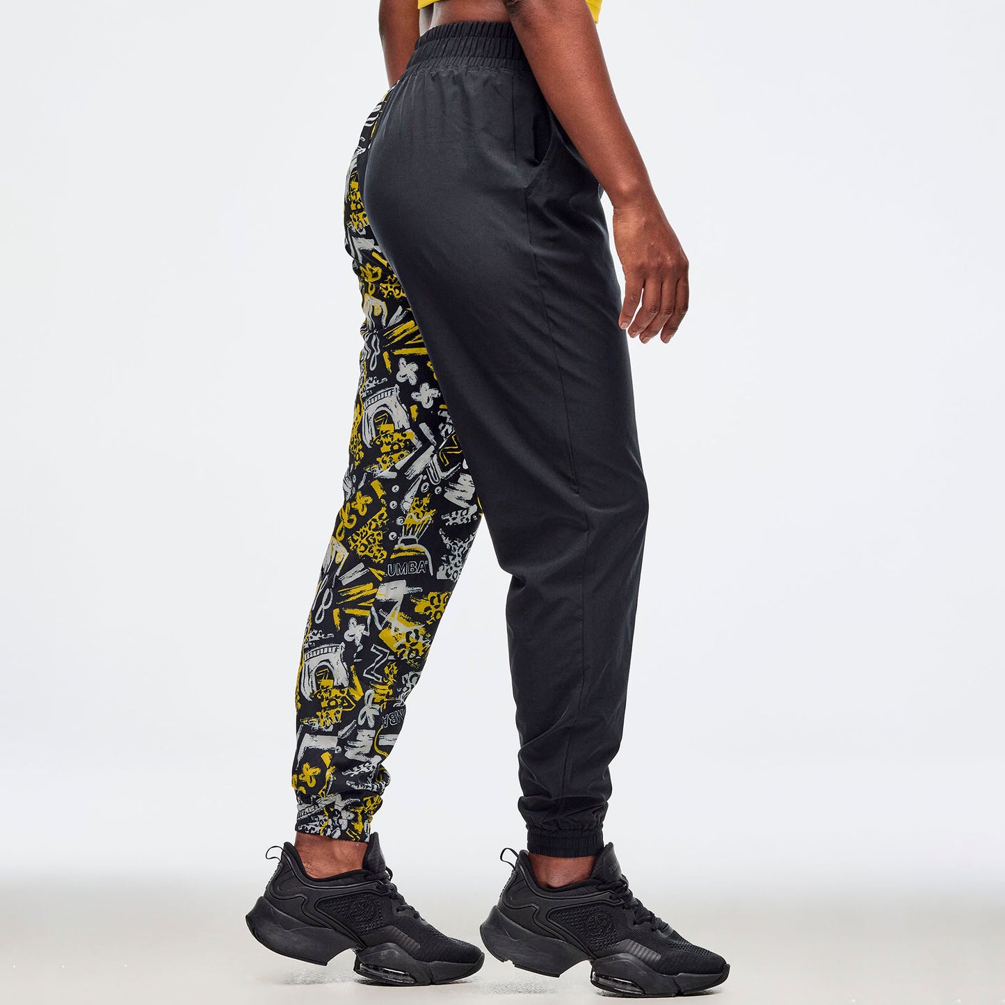 Sizzlin' High Waisted Zip Front Track Pants