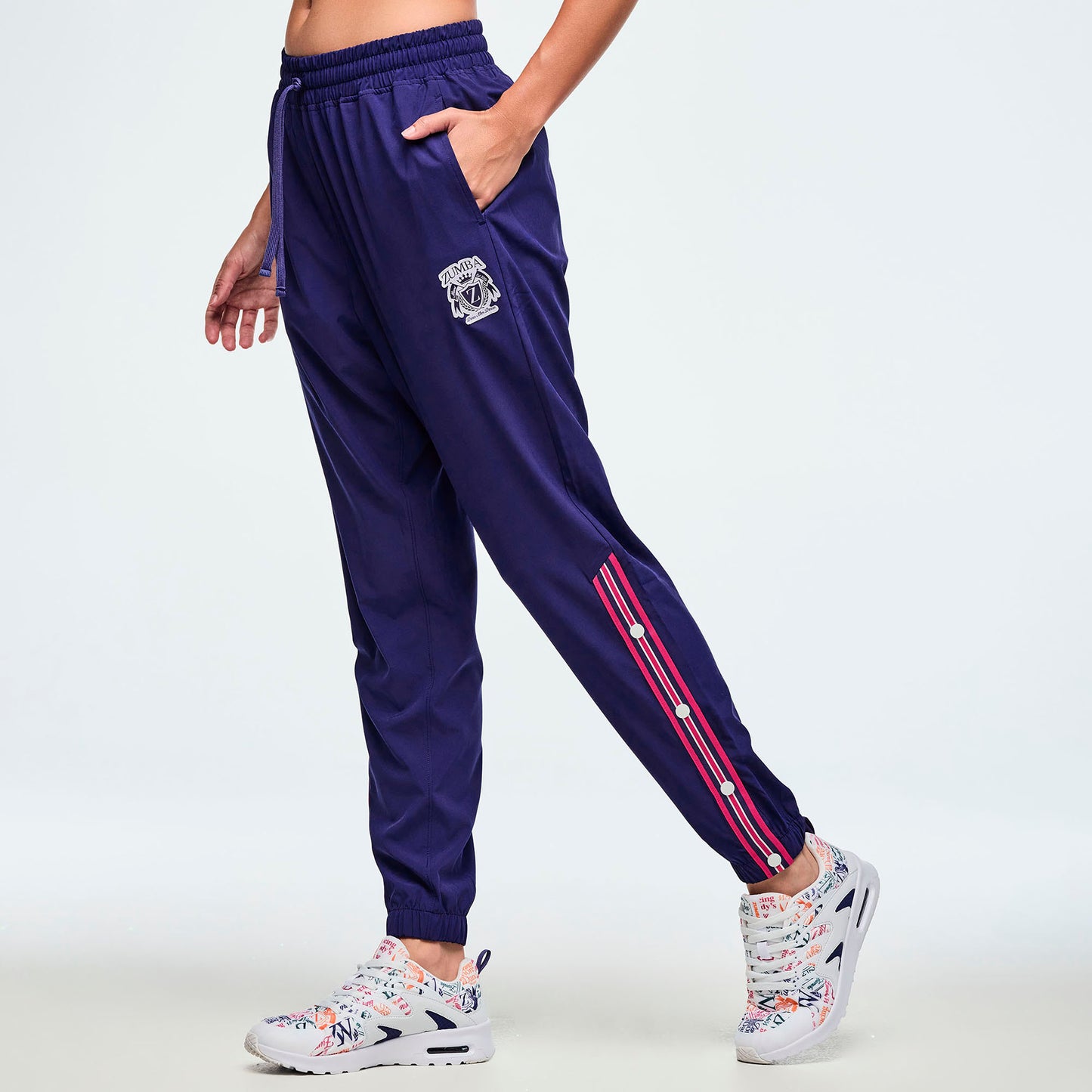 *SOLD OUT* Class of 2001 Woven Track Pants With Side Snaps