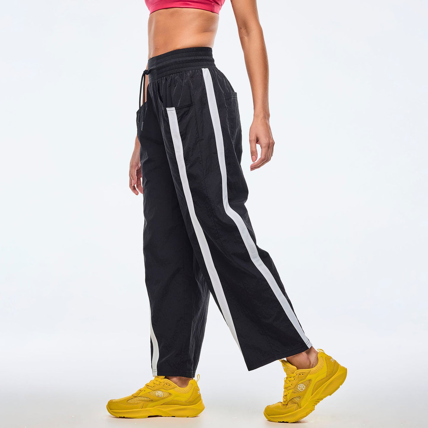 Apres Zumba®  High Rise Crop Track Pants