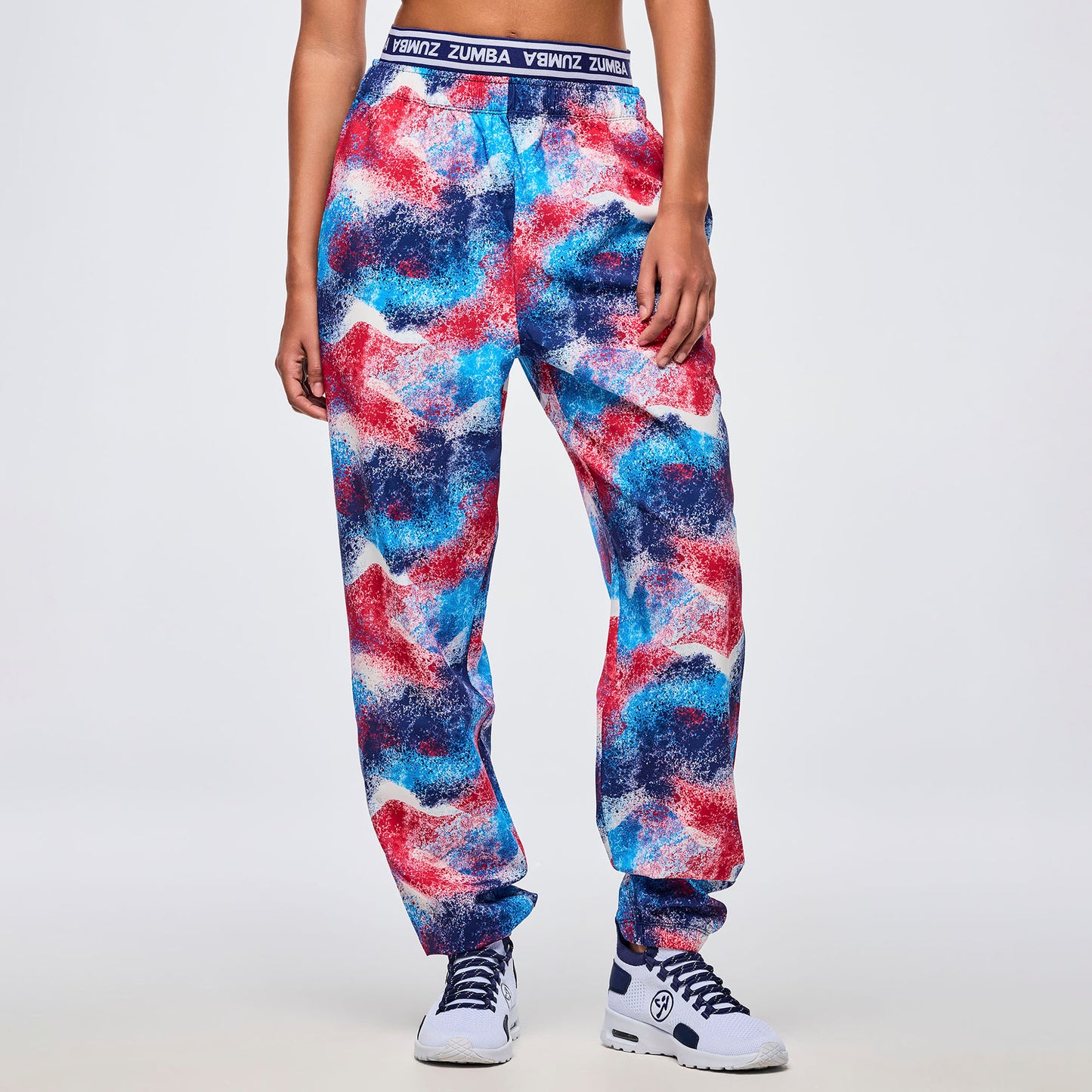 Apres Zumba®  Double Waisted Slouch Woven Pants