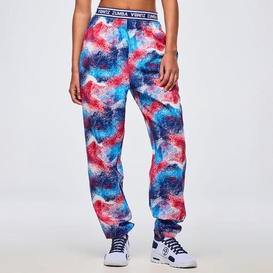 Apres Zumba®  Double Waisted Slouch Woven Pants