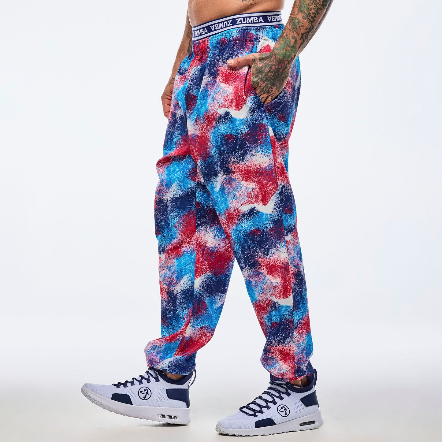 Apres Zumba®  Double Waisted Slouch Woven Pants