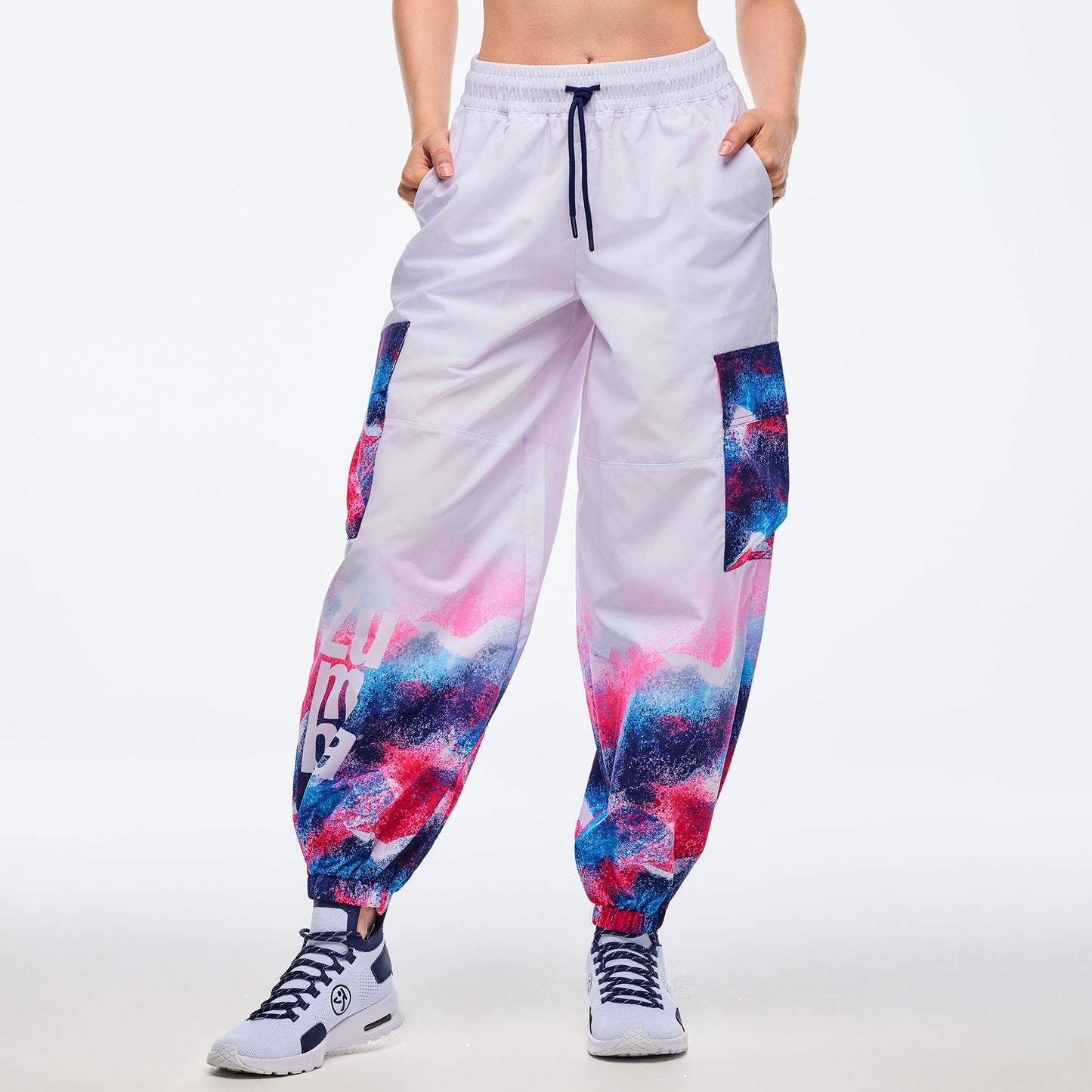 Apres Zumba®  Baggy Parachute Cargo Pants