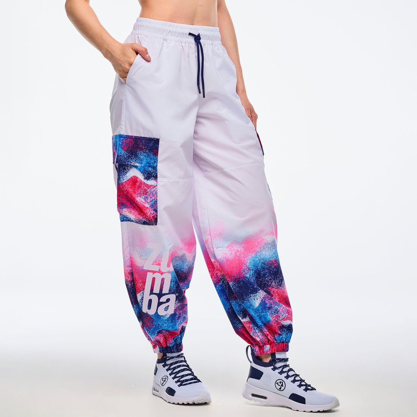Apres Zumba®  Baggy Parachute Cargo Pants