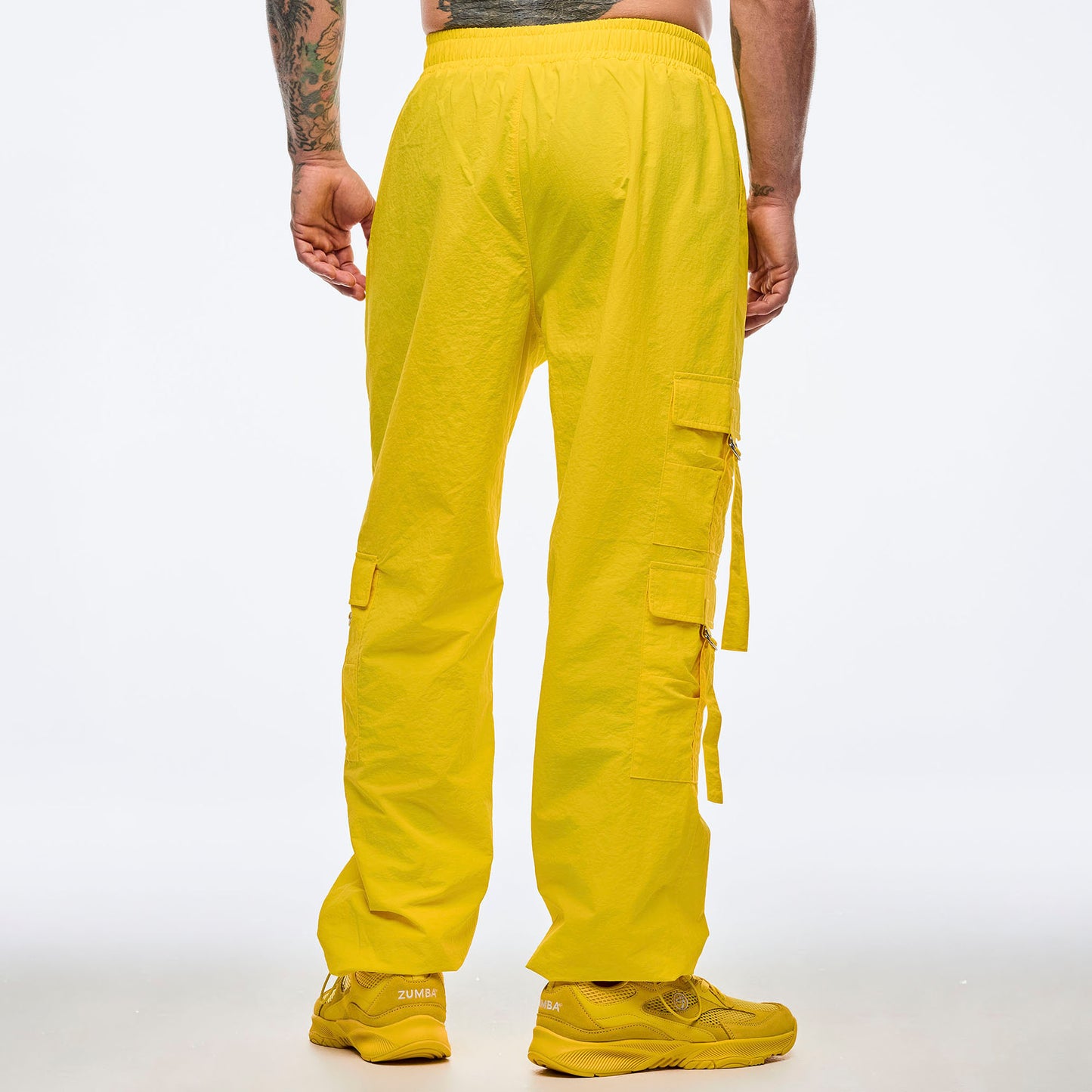 Apres Zumba®  High Rise Cargo Pants With Tassels