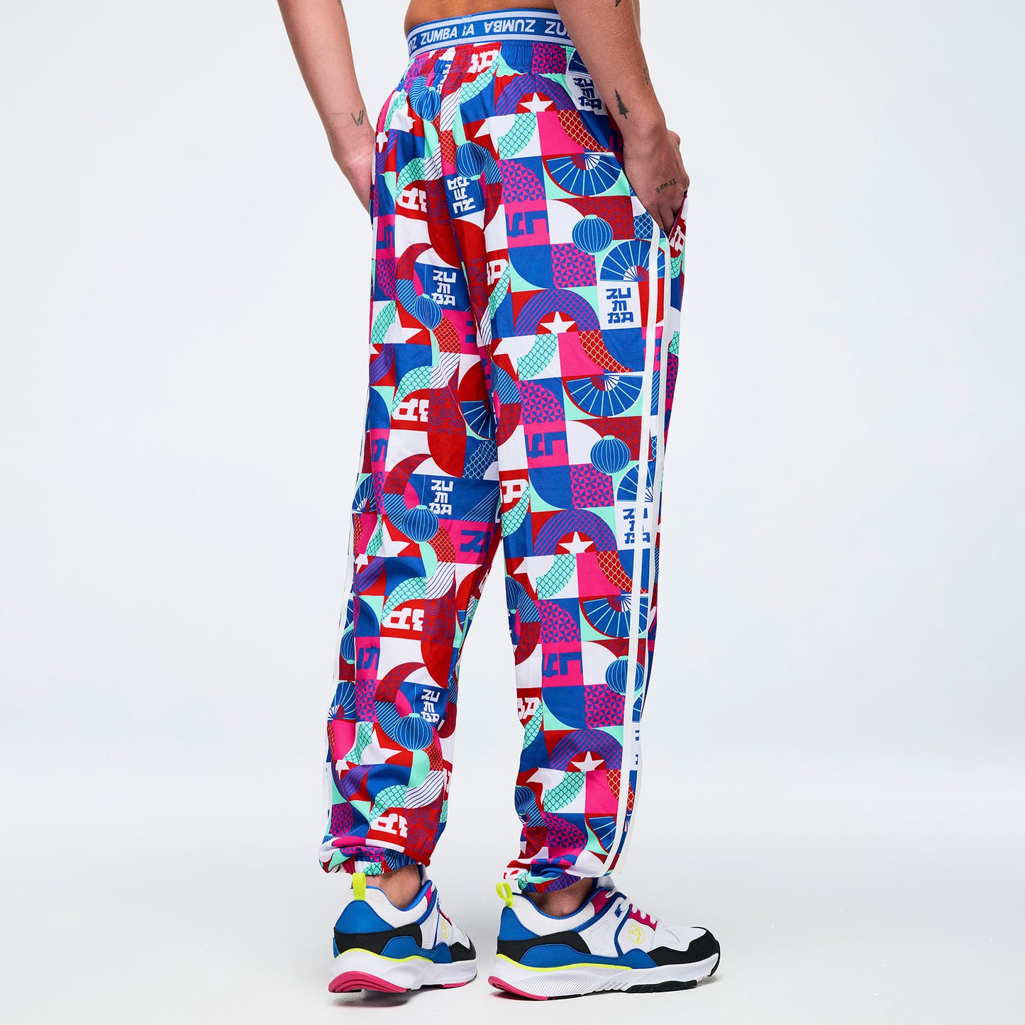 Eastern Flavor Double Waisted Slouch Woven Pants