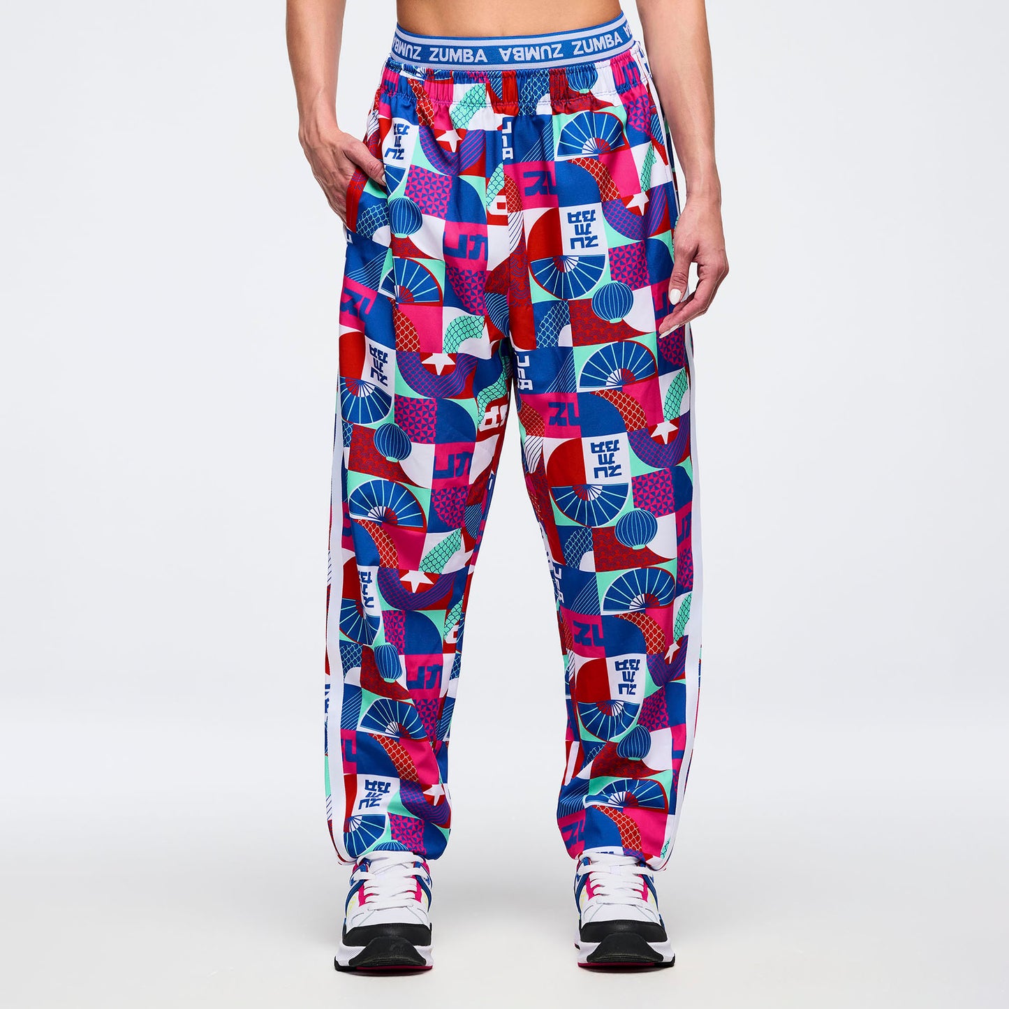 Eastern Flavor Double Waisted Slouch Woven Pants