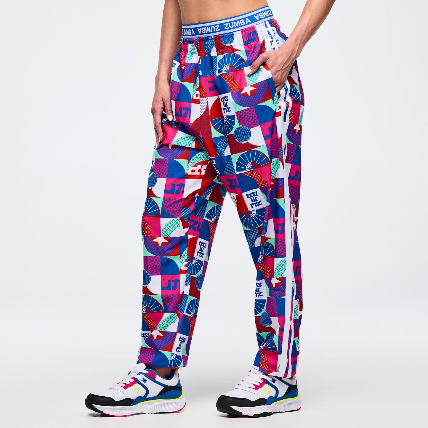 Eastern Flavor Double Waisted Slouch Woven Pants