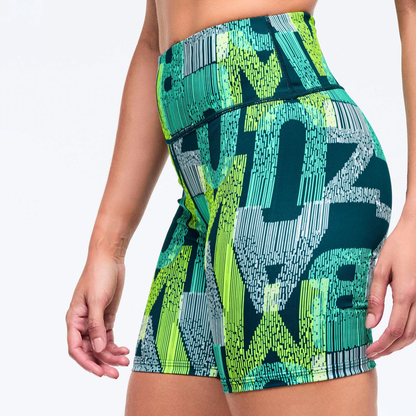 Latin Movement High Waisted Biker Shorts