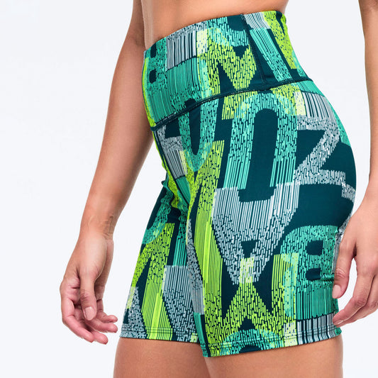 Latin Movement High Waisted Biker Shorts