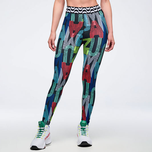 Latin Movement Z-Lift High Rise Ankle Leggings