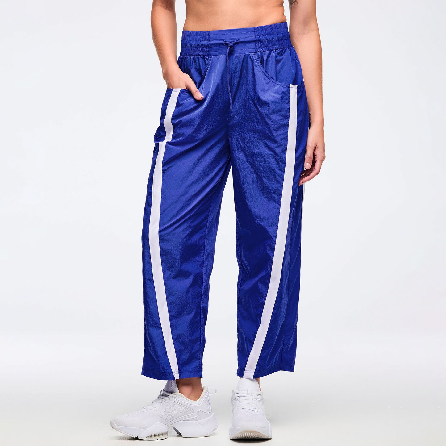 Latin Movement High Rise Crop Track Pants