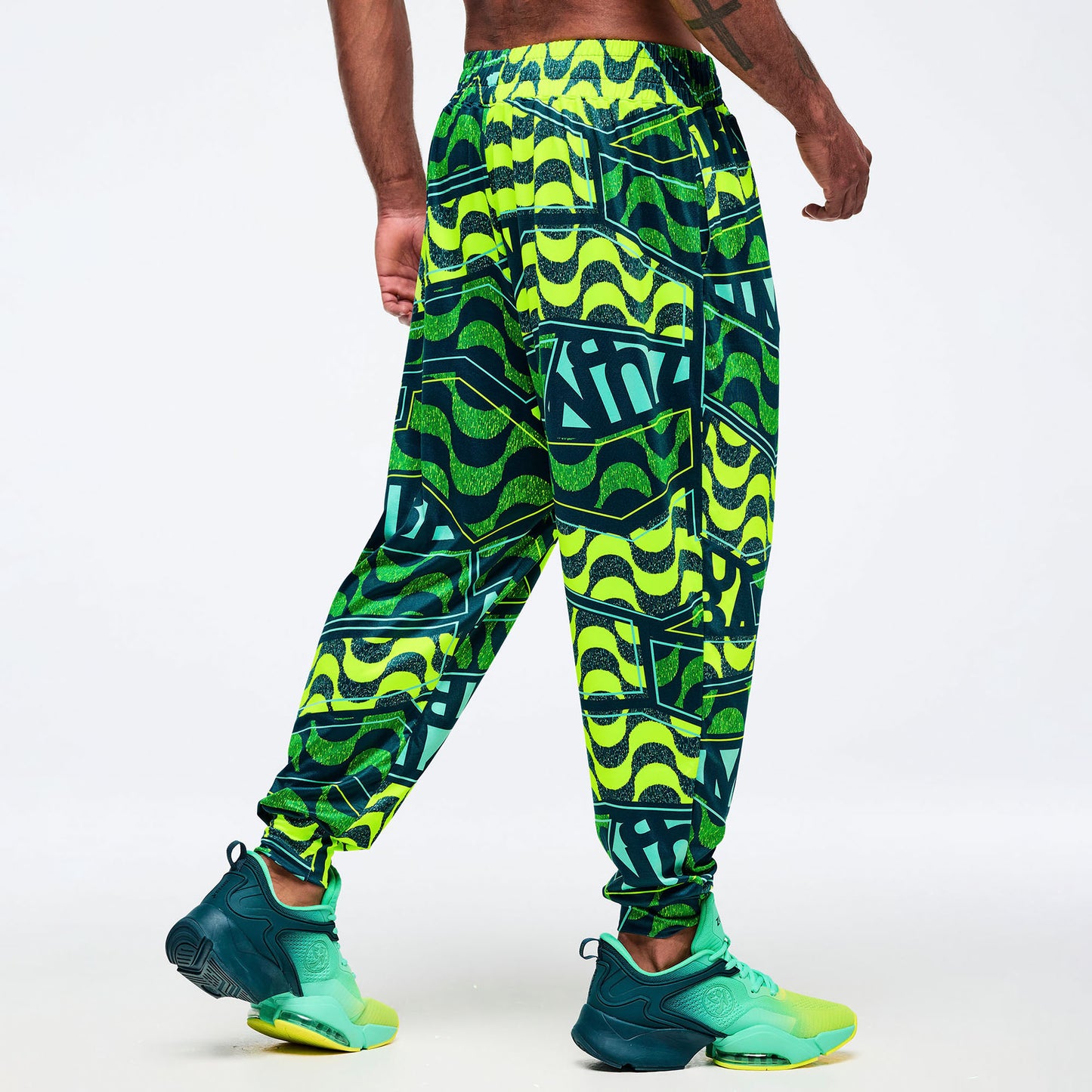 Latin Movement Knit Drop Crotch Joggers