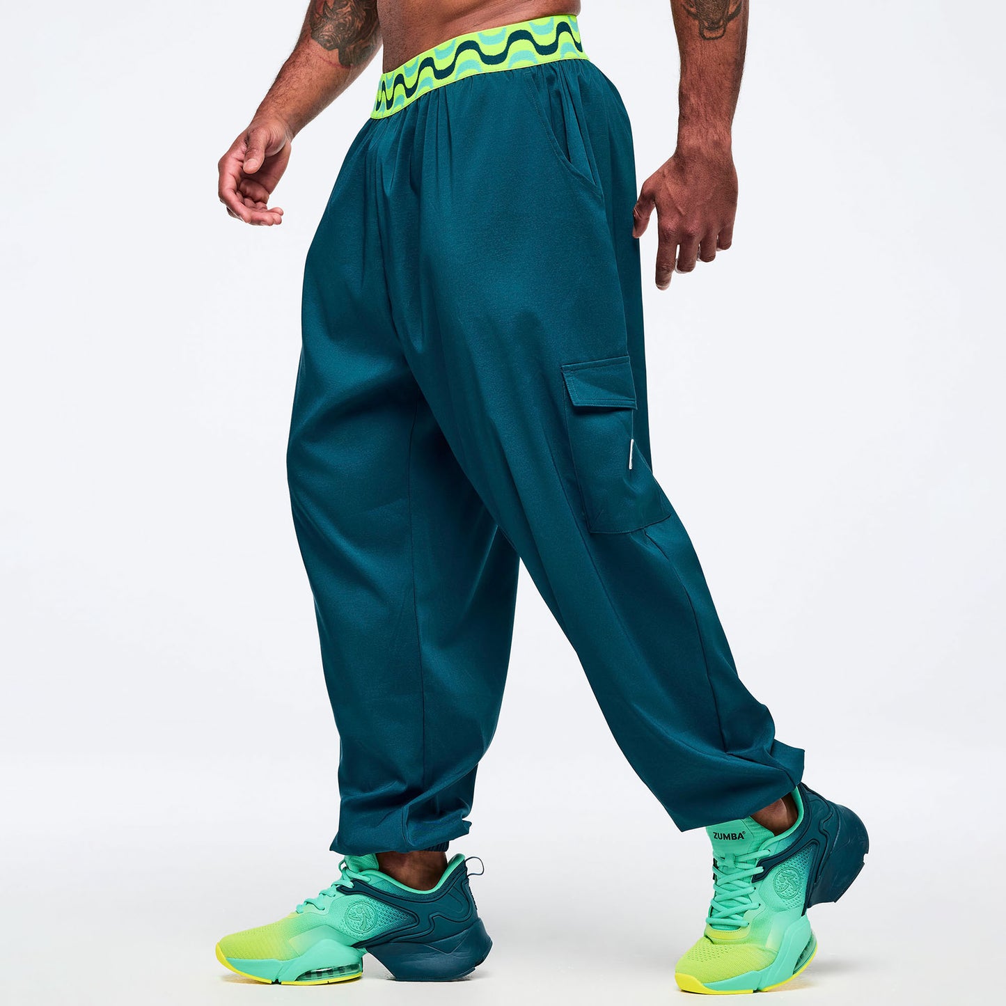 Latin Movement Parachute Cargo Pants