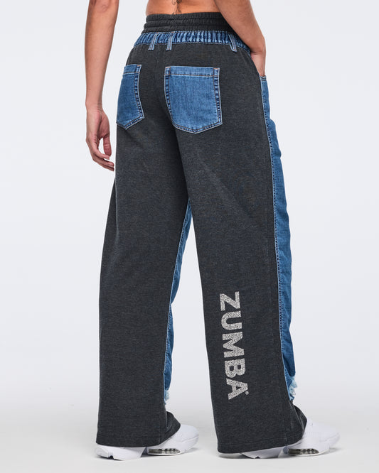 Latin Movement Combo Denim Sweatpants