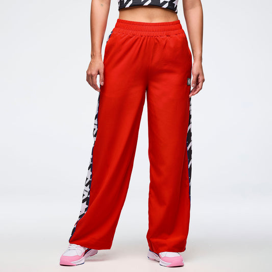 Zumba® Amour Wide Track Pant With Side Panels