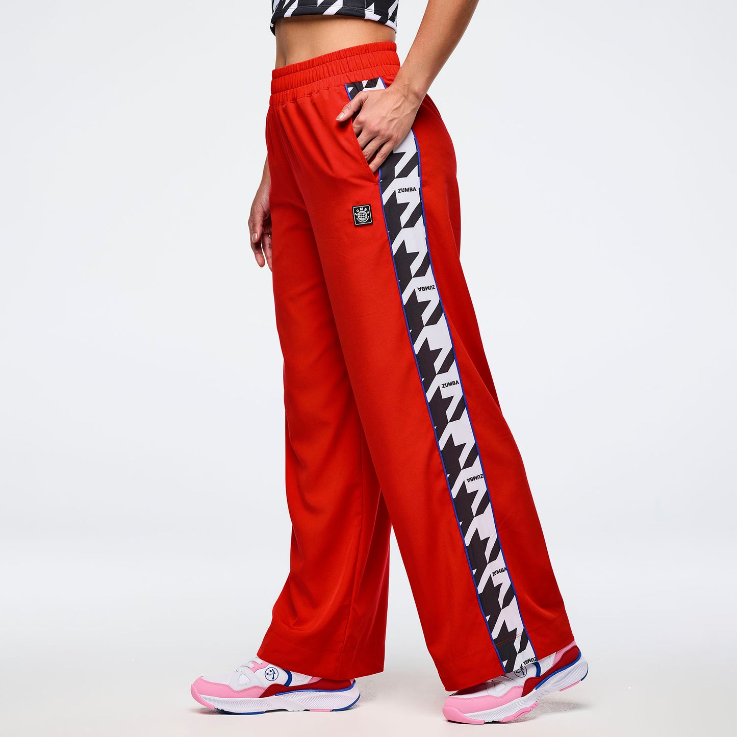 Zumba® Amour Wide Track Pant With Side Panels