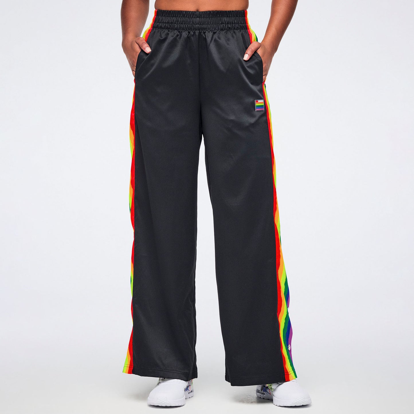 Pride Wide Leg Pants Side Snaps