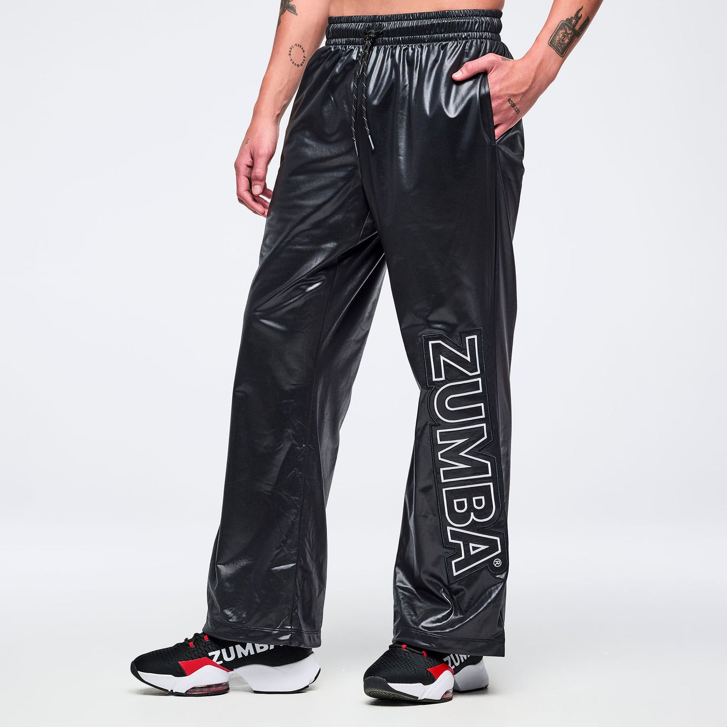 Eastern Flavor Wide Leg Track Pants