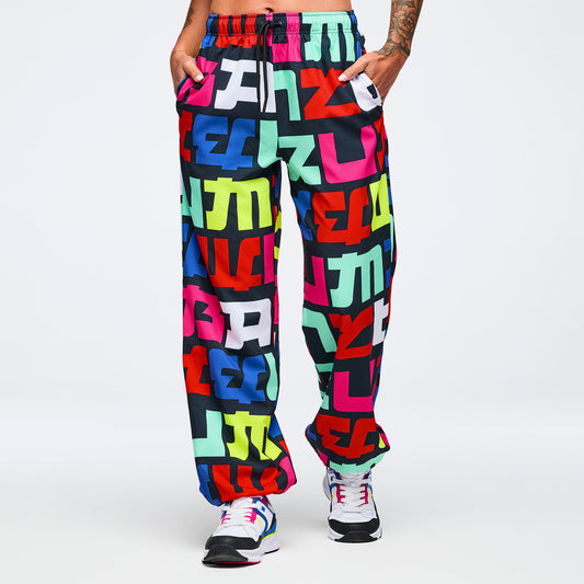 Eastern Flavor Baggy Woven Pants