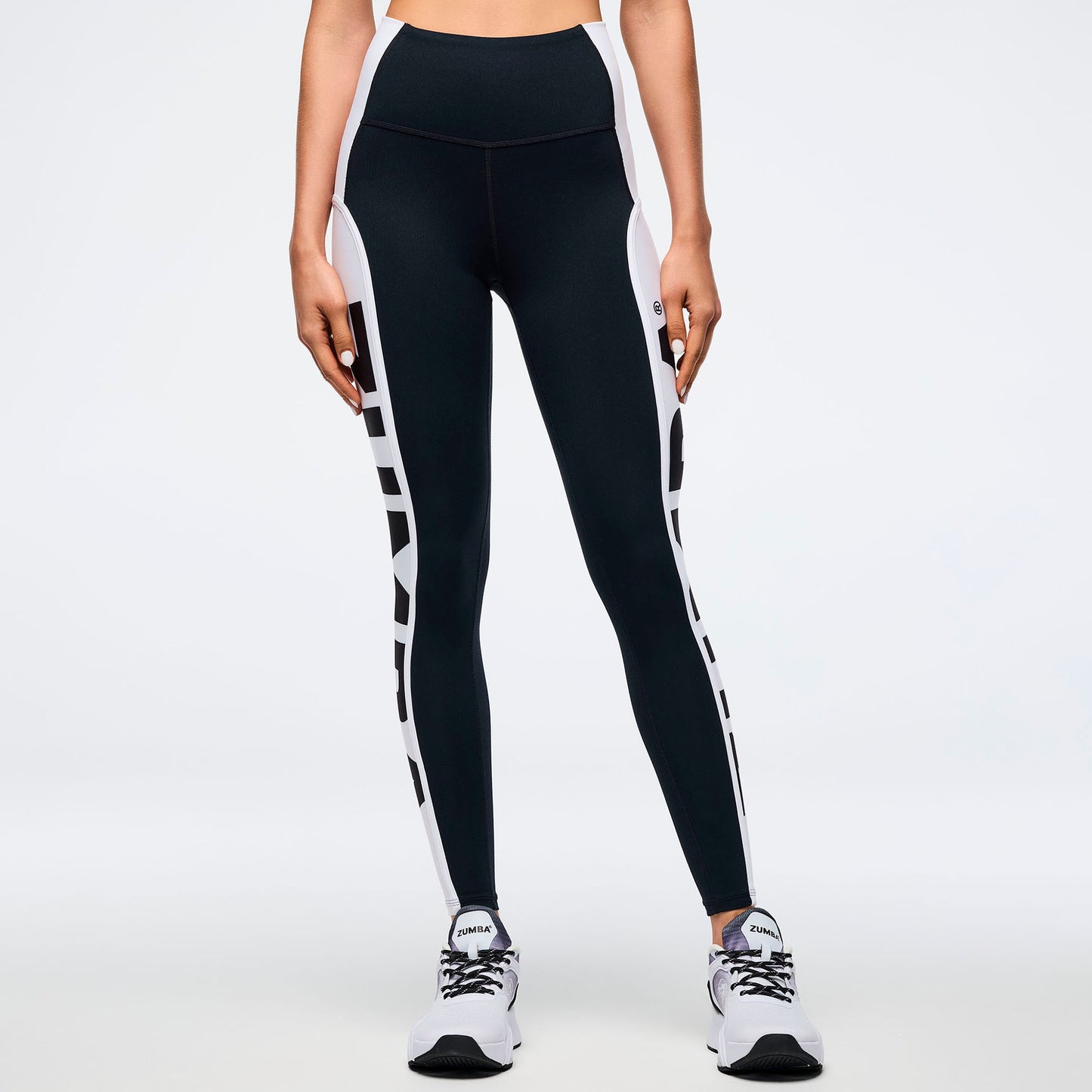 Zumba® Basic High Waisted Ankle Leggings With Inserts