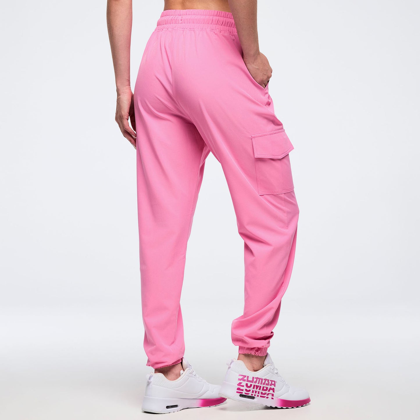 Pastel Woven Cargo Pants