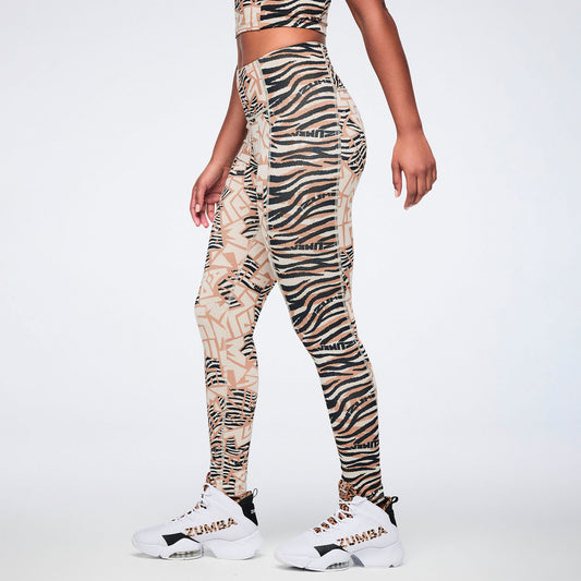 Wildbeat Z-Lift High Waisted Ankle Leggings With Side Panel
