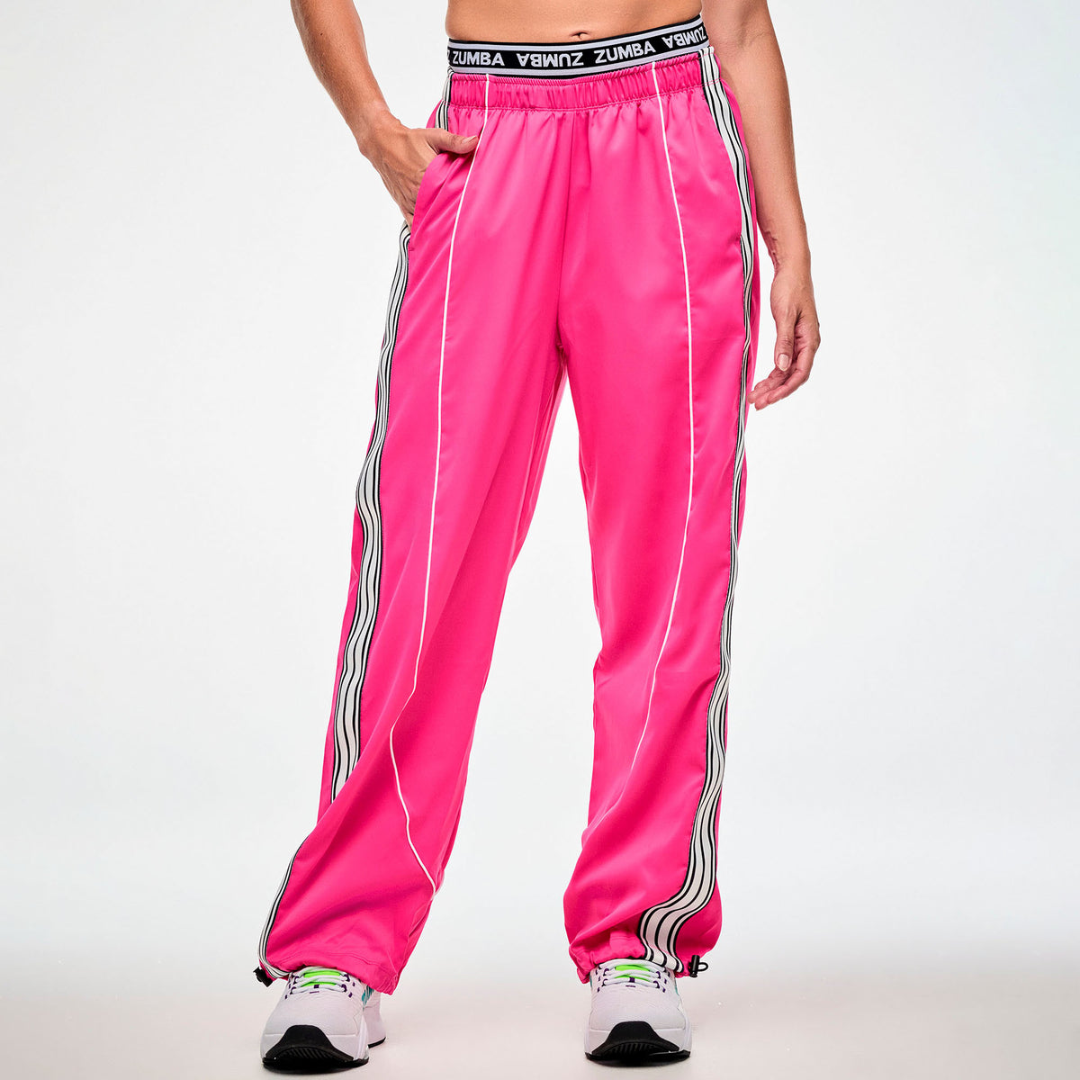 Electric Feel Double Waisted Slouch Pants