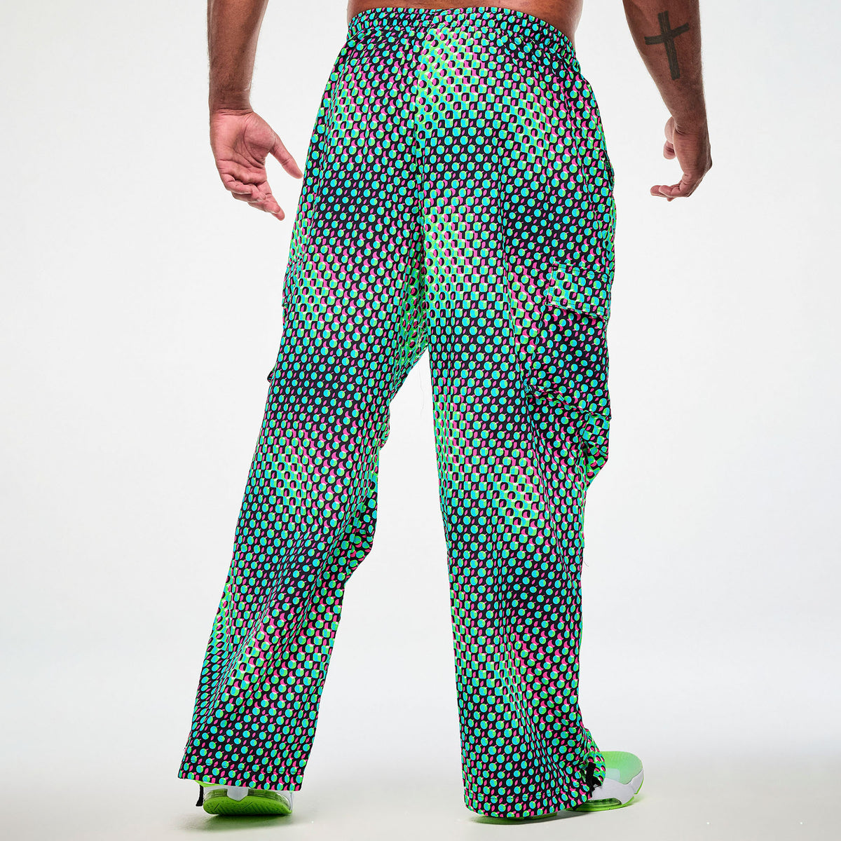Electric Feel Woven Oversized Cargo Pants