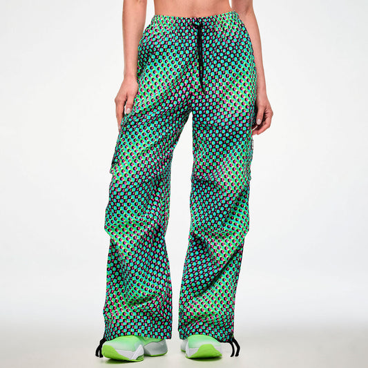 Electric Feel Woven Oversized Cargo Pants