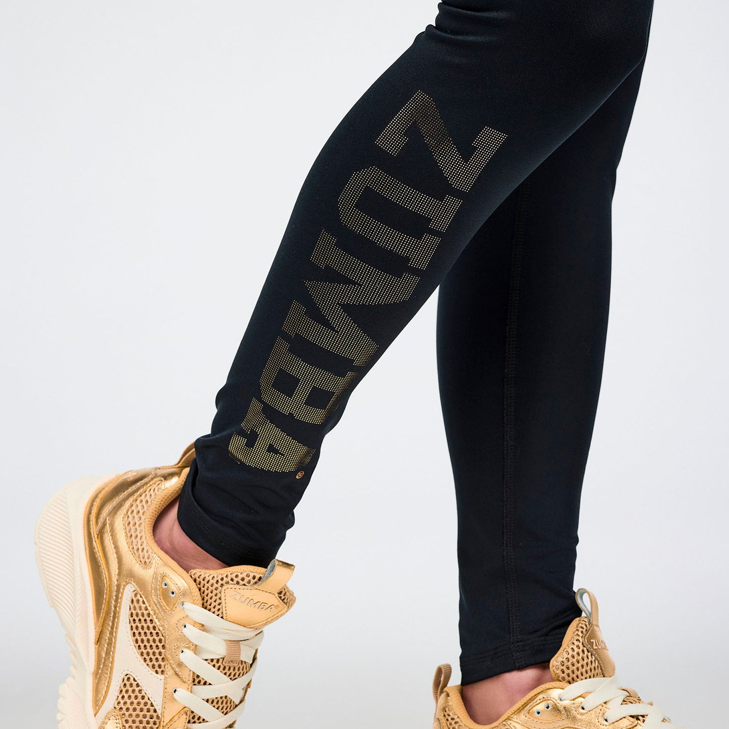 Worldwide High Waisted Ankle Legging - Black