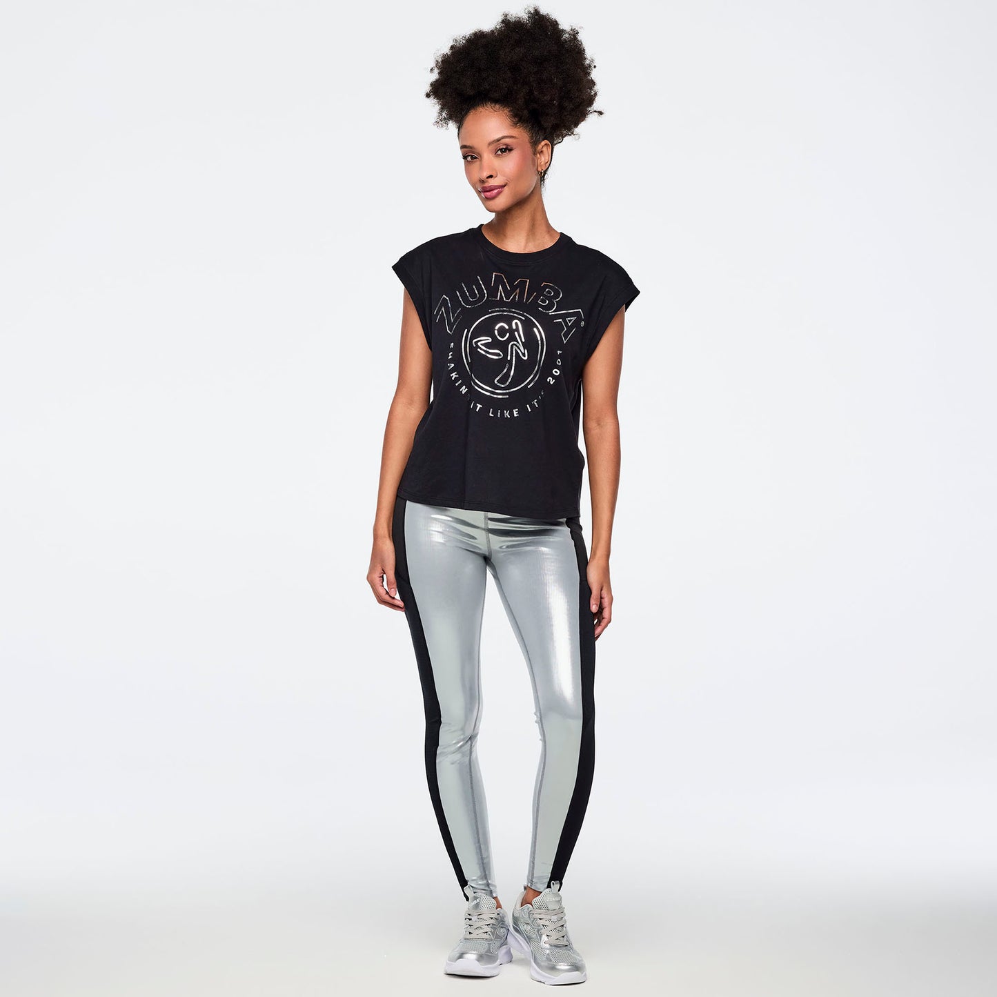 Zumba® 25 High Waisted Ankle Leggings With Inserts