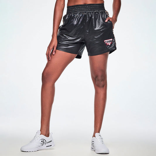 Rock 'n' Roll Boxing Shorts With Side Inserts